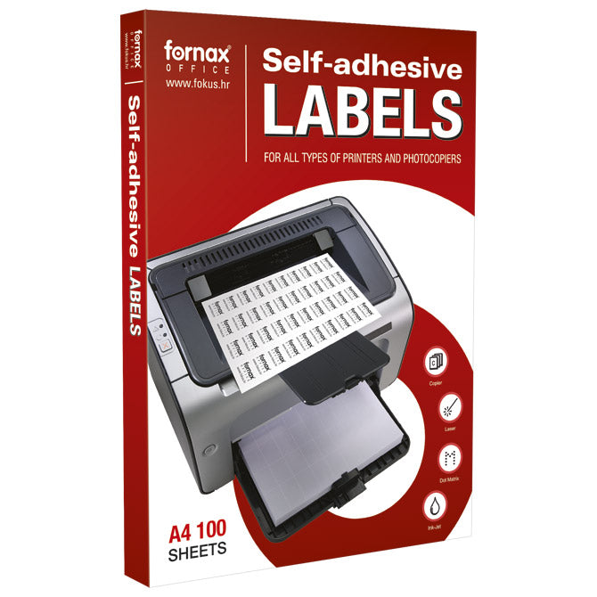 ETIKETE ILK  35,6X16,9MM ODLJEPLJIVE PK100L FORNAX F-96