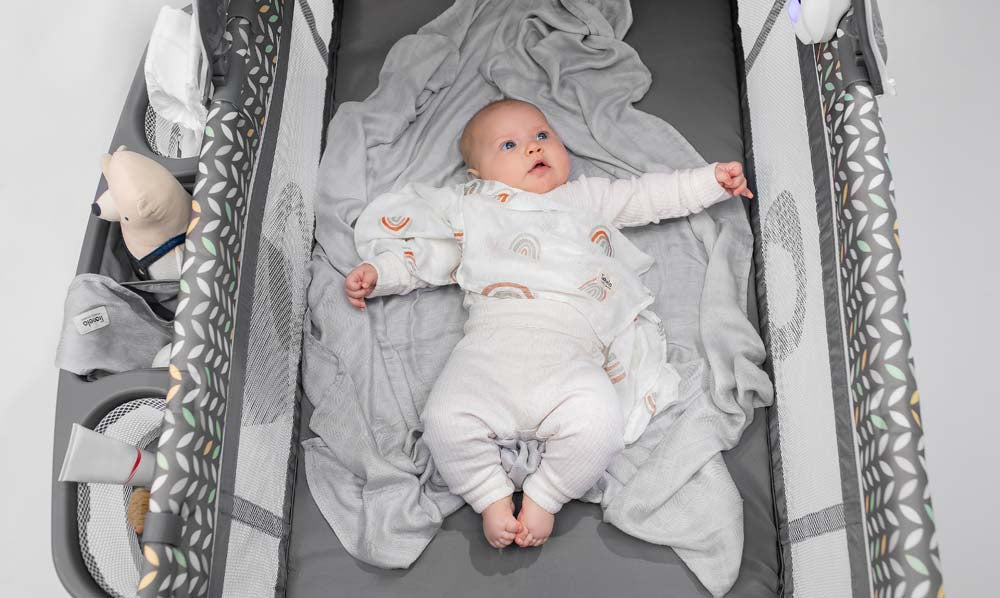 Lionelo Swaddle deka bambus 120x120 cm - Beige Sand