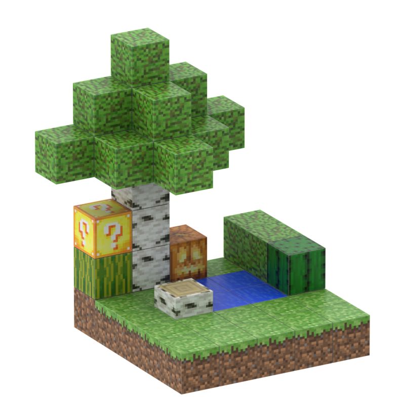 MagnetikCraft Mini šuma, 48 komada + 2 Figure