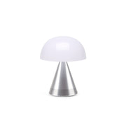 Lexon MINA L AUDIO prijenosna lampa s bluetooth zvučnikom SREBRNA