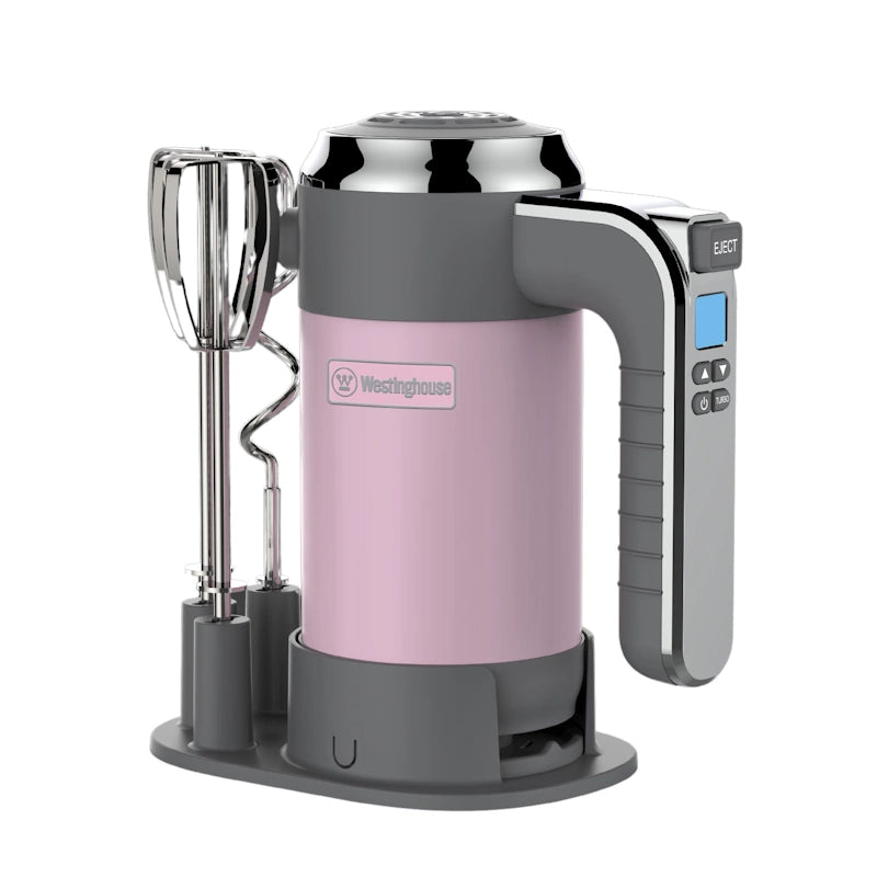 Westinghouse Retro Pink ročni mešalnik