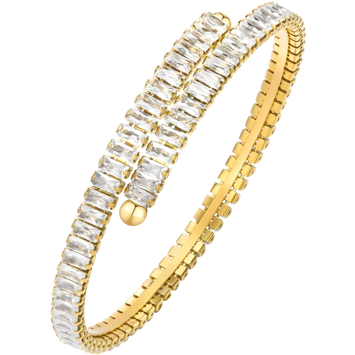Narukvica Zircon - Zlatna KP39545
