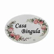 Personalizirani  krug dobrodošlice za vrata! Š156