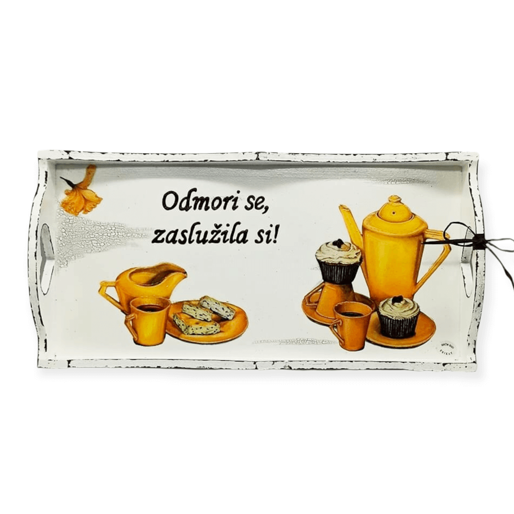 Poklon za baku ! Poslužavnik    Š1617