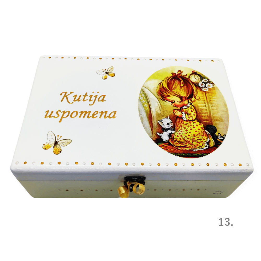 Personalizirana Kutija uspomena – Savršen poklon za rođenje djeteta, rođendan - 13. - 154200