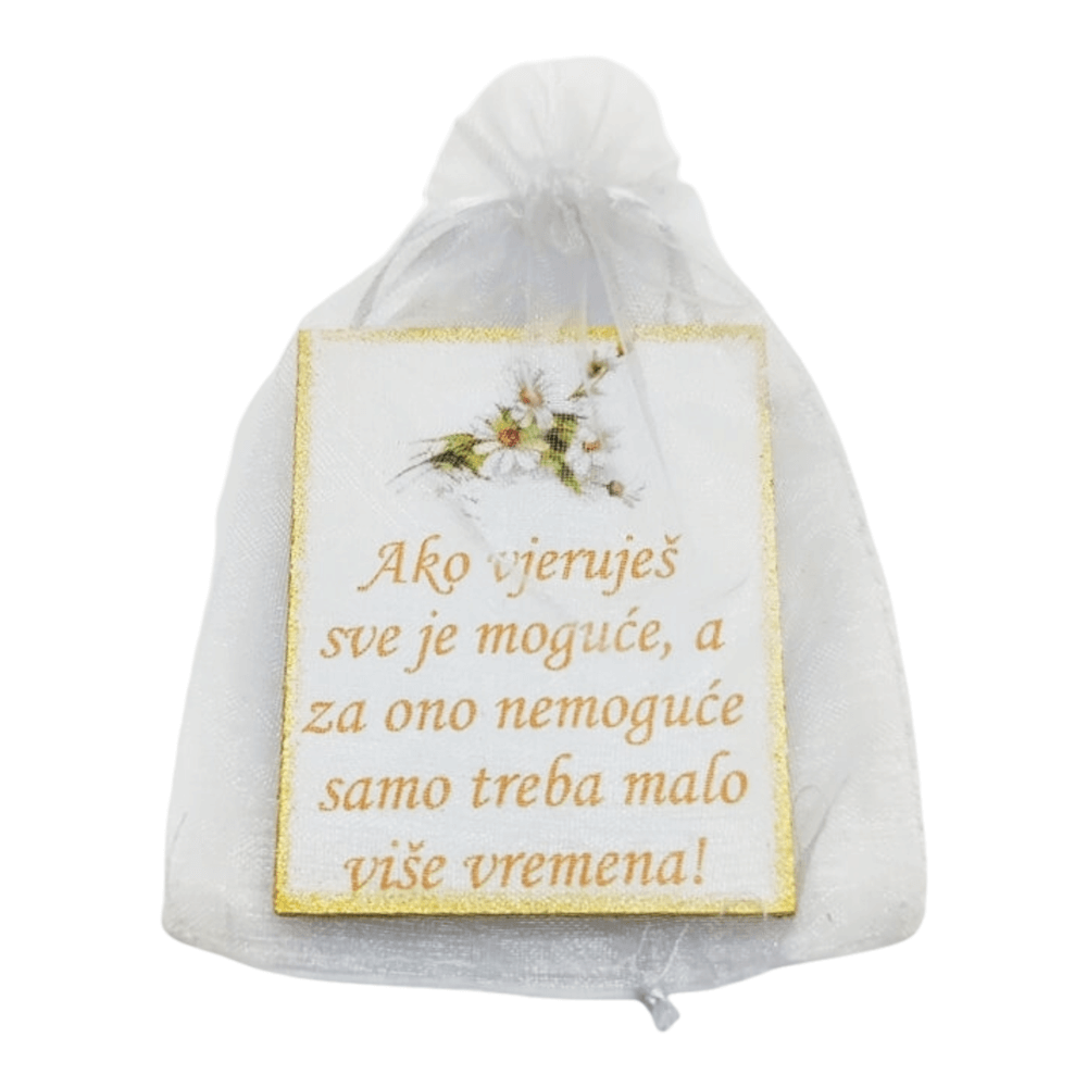 Ako vjeruješ sve je moguće... Š12458 Magnet