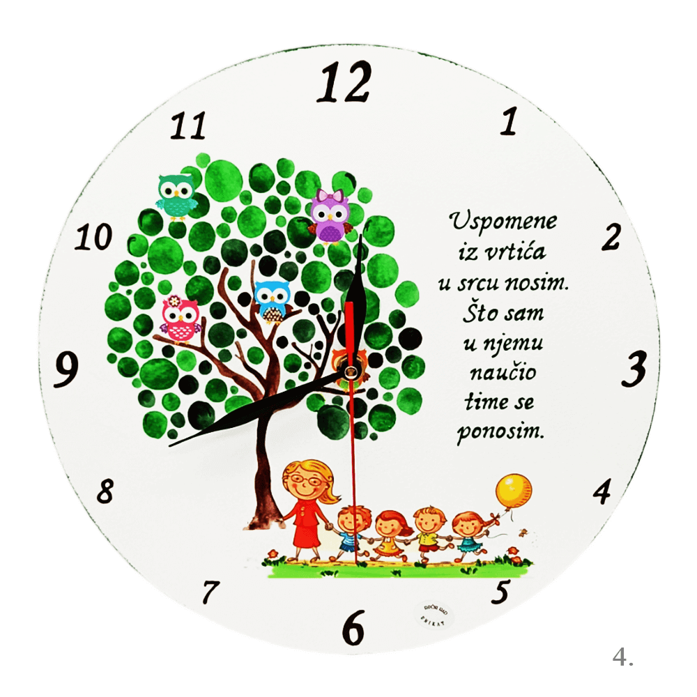 Satovi za tete u vrtiću – Unikatni pokloni s posebnom porukom - 4. - 17144