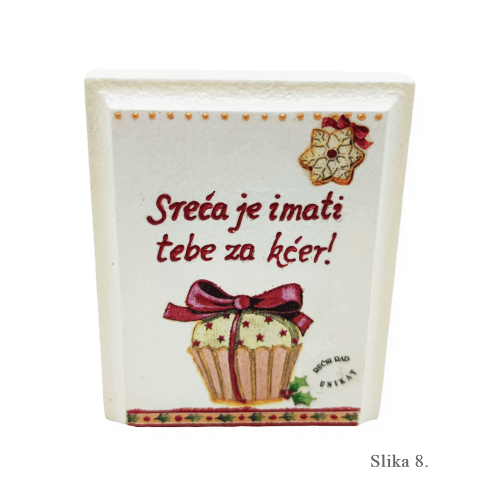 Rasprodaja Božićnih Slika s Rukom Pisanim Porukama! 🎄   Š00658