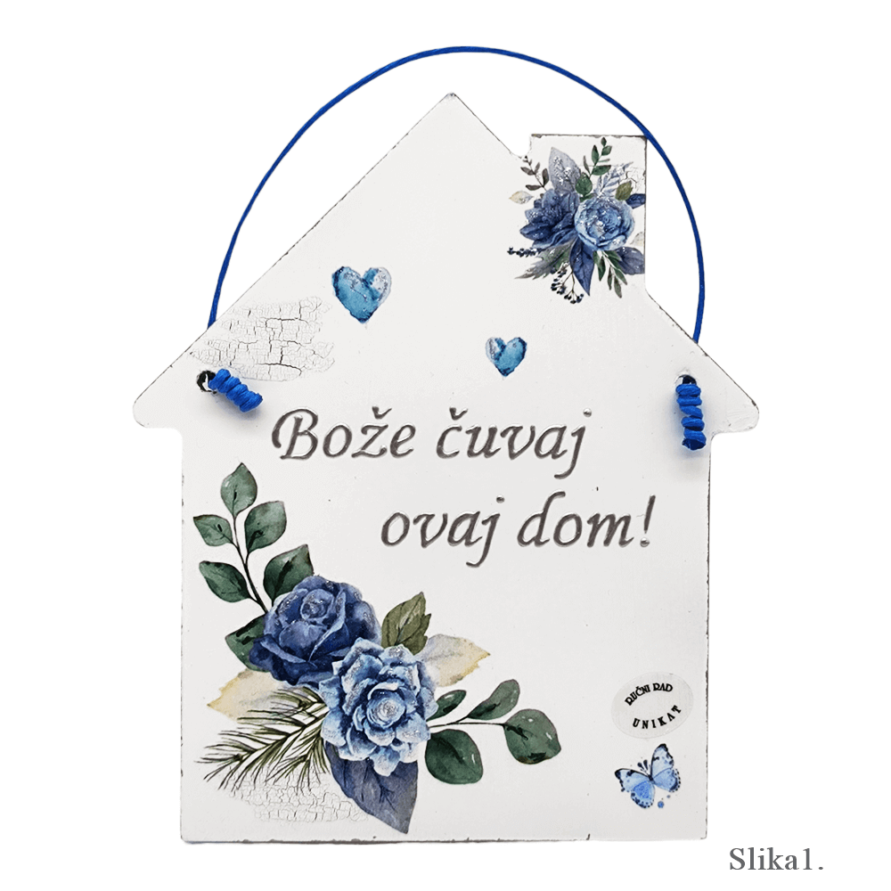Unikatne Kućice Dobrodošlice – Rukom Pisane Poruke koje Osvajaju Srce Š0327