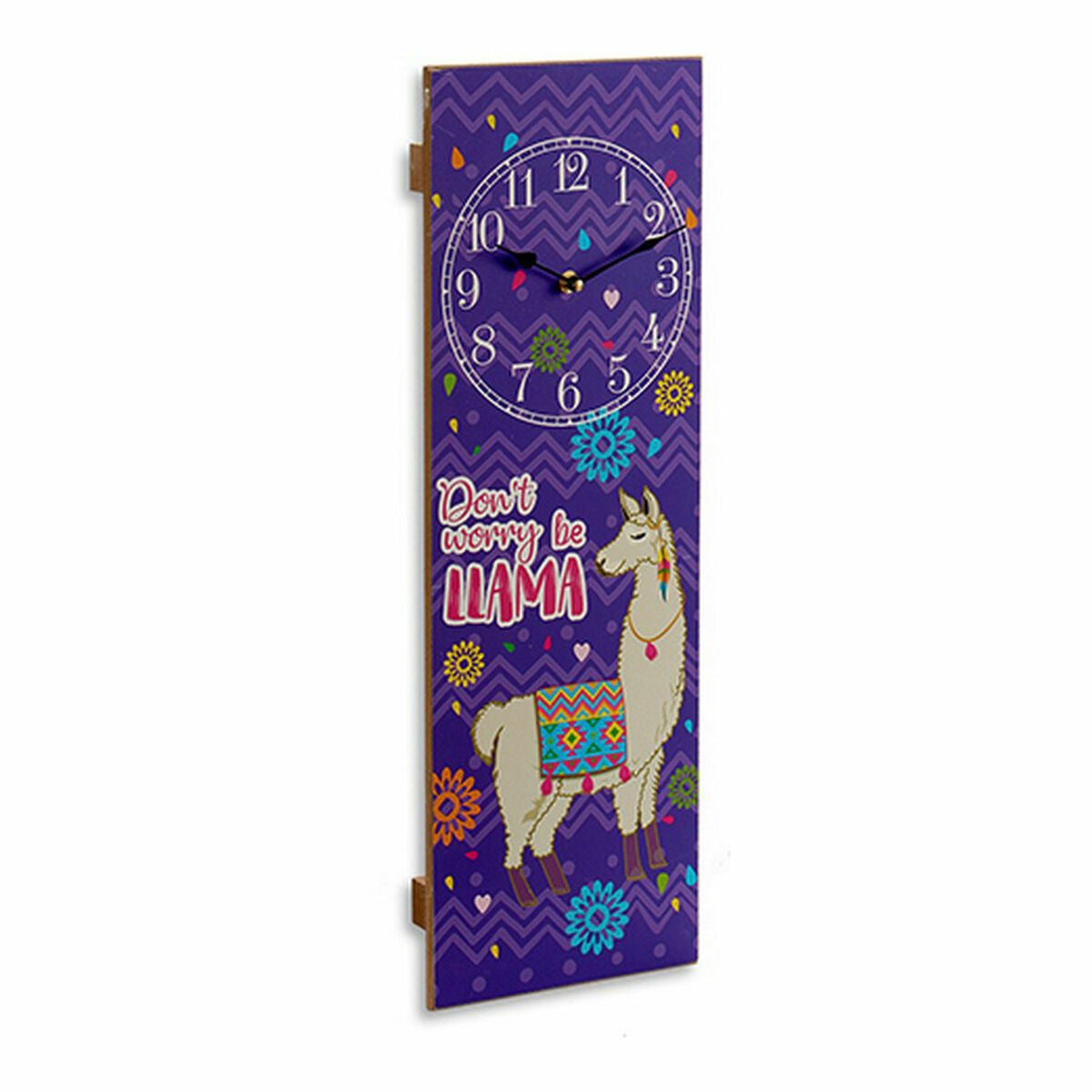 Zidni sat Gift Decor Ljama 2,5 x 60 x 20 cm (12 kom.)
