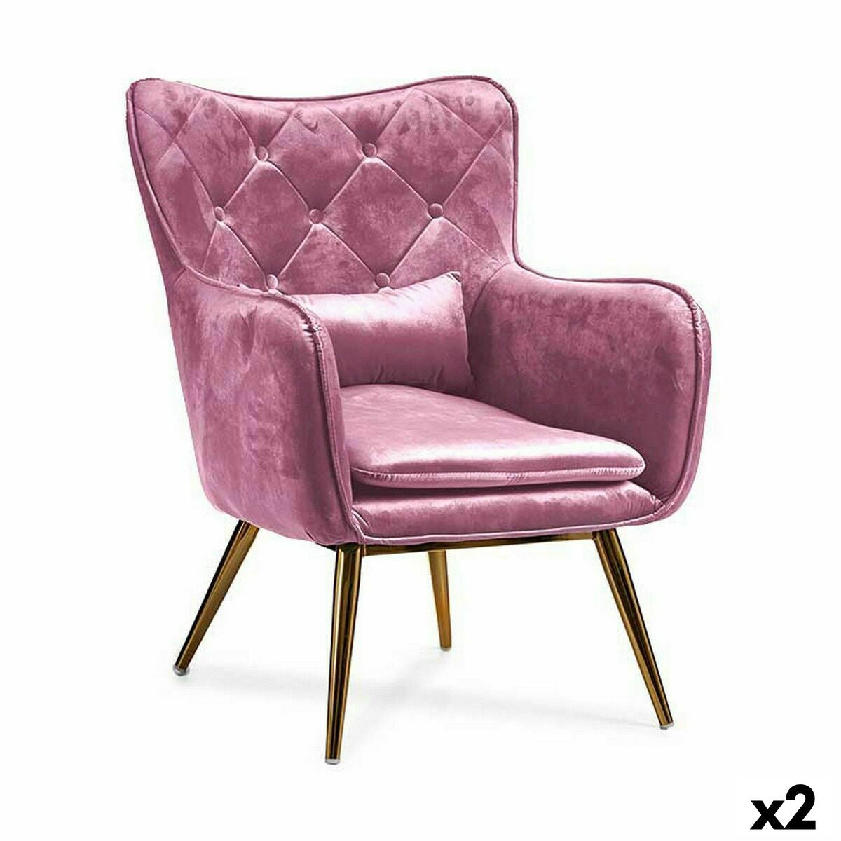 Fotelja Gift Decor Roza 68 x 92 x 70 cm (2 kom.)