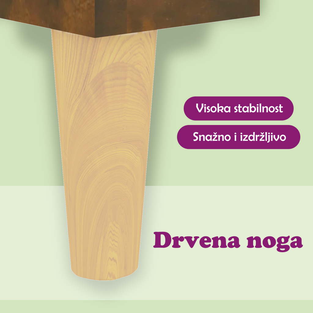Komoda boja dimljenog hrasta 69,5x34x90 cm konstruirano drvo