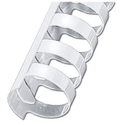 SPIRALA PLASTIČNA FI-51MM OVAL PK50 FORNAX BIJELA