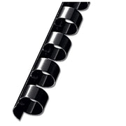 SPIRALA PLASTIČNA FI-22MM PK50 FORNAX CRNA