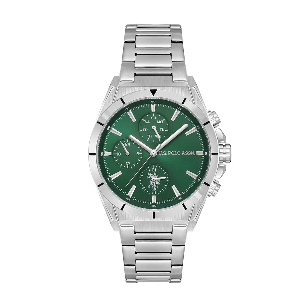 RUČNI SAT U.S.POLO ASSN. USPA1079 - Brojčanik zelena