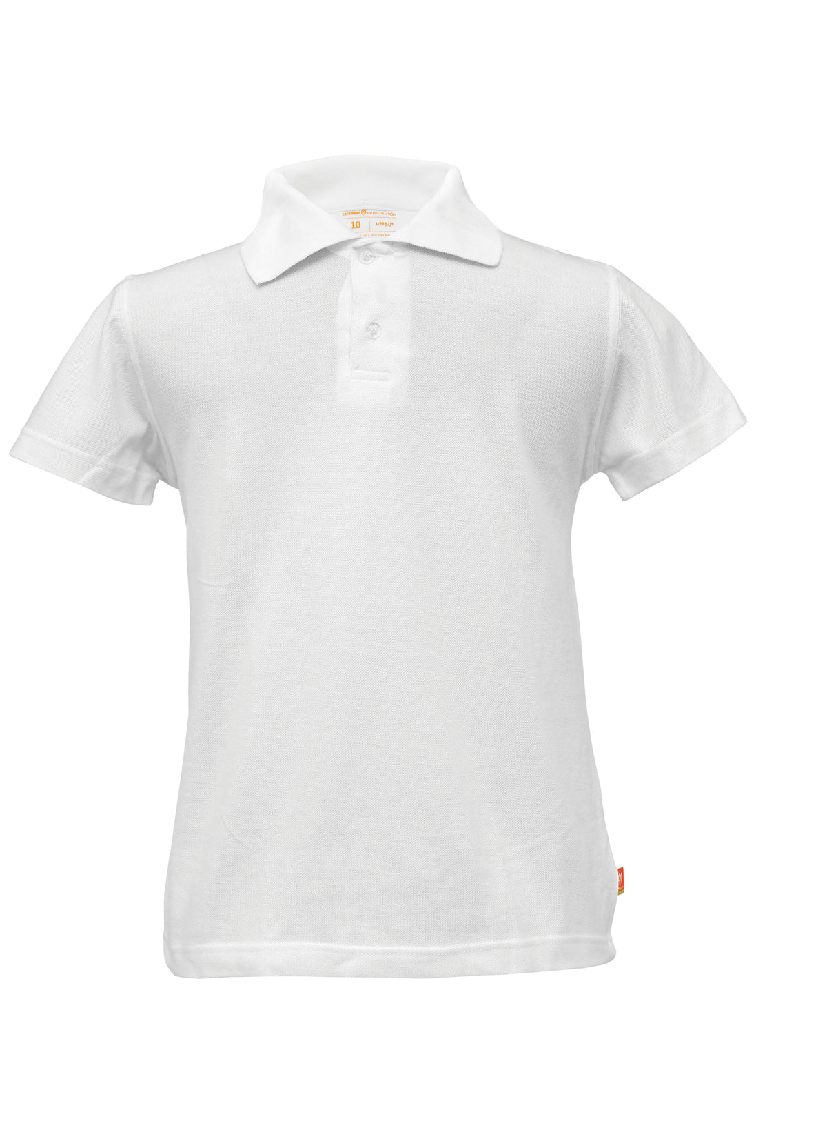 Polo bijela UV majica dječja kr.r.