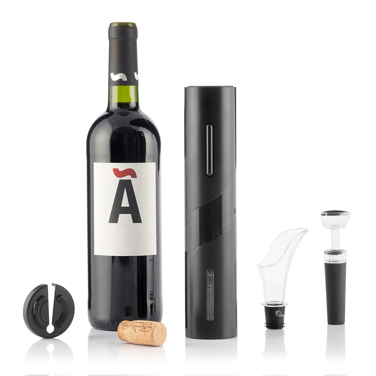Električni vadičep s dodacima za vino Corking InnovaGoods