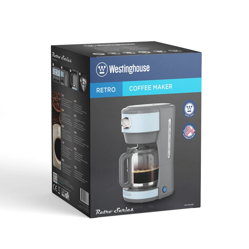 Westinghouse Retro Blue coffee set