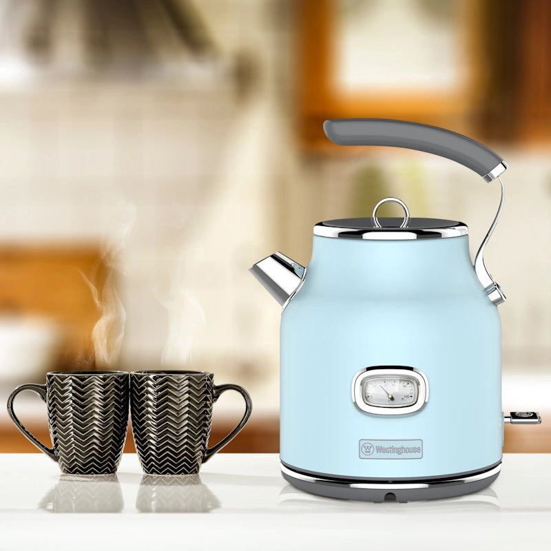 Westinghouse Retro Blue coffee set