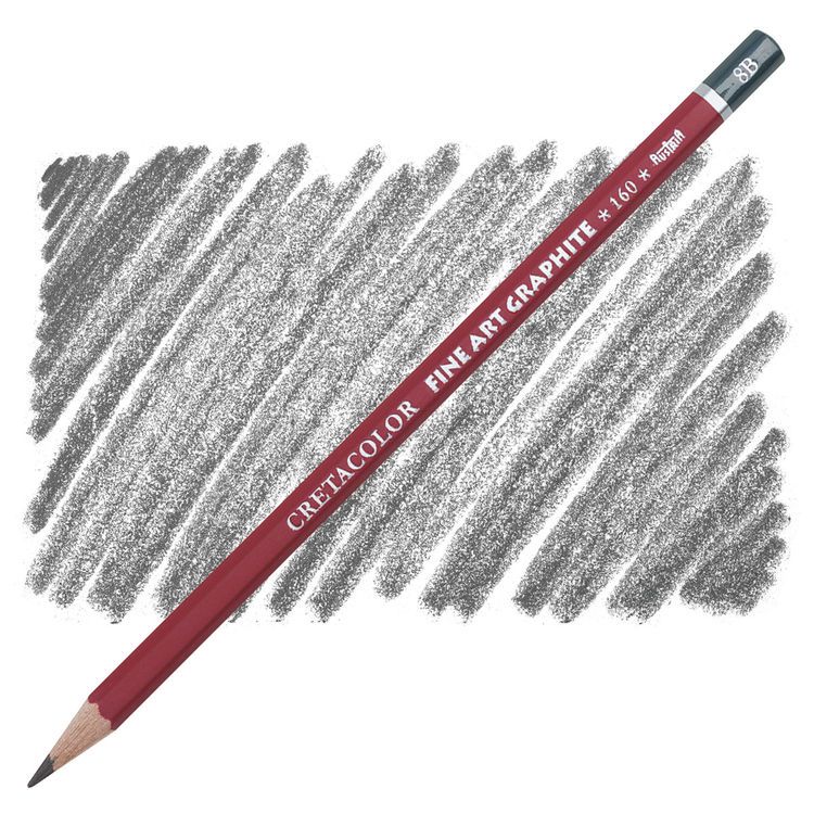 Grafitne olovke Cretacolor CLEOS Fine Art, 8B, 3/1