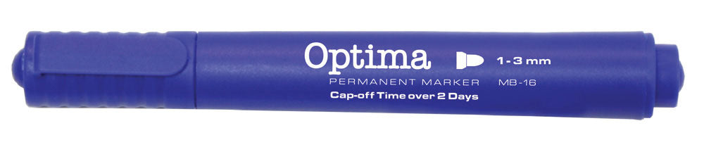 Marker perm. OPTIMA MB16 3mm okrugli vrh plavi 120935 P12/144/864