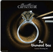 Umjetnički kpl za crtanje Cretacolor The diamond paket 15 kom u metalnoj kutiji