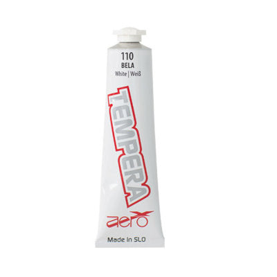 Boja tempera Aero 42ml tubica bijela
