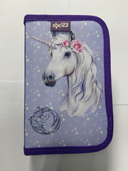 Pernica puna ABC123, 27-dijelna, 2 preklopa, raspored sati Unicorn
