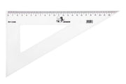 Trikotnik Jolly PVC prozoren 60° 25cm v plastični vrečki