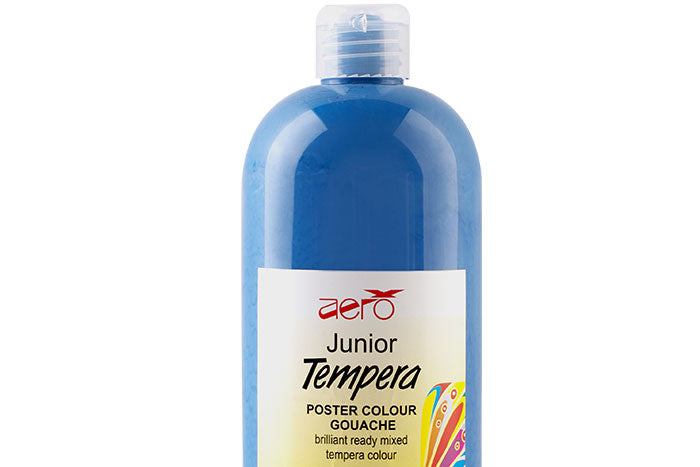 Boja tempera Aero junior 1l plava