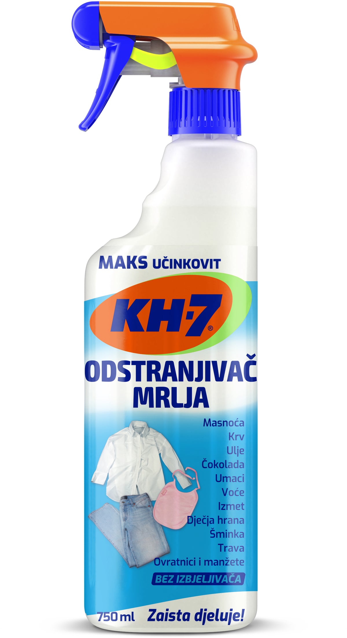 KH-7 sredstvo za odstranjevanje madežev na oblačilih 750 ml