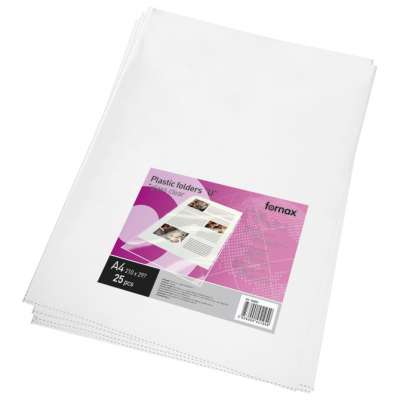 FASCIKEL "U" 90MY PP A4 SIJAJNI PK25 FORNAX