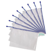 PVC ETUI Z ZADRGO A4 TARIFOLD(DJOIS) 509001 PROZORNO-BELI/MODRI