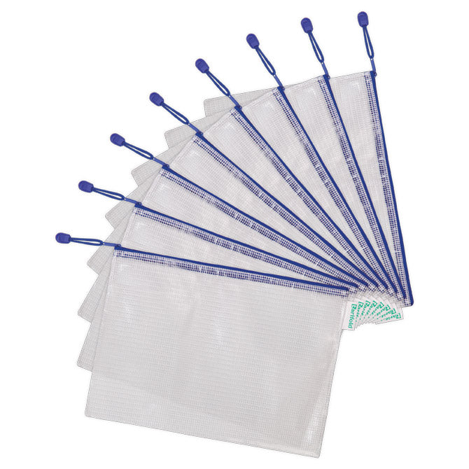 PVC ETUI Z ZADRGO A4 TARIFOLD(DJOIS) 509001 PROZORNO-BELI/MODRI