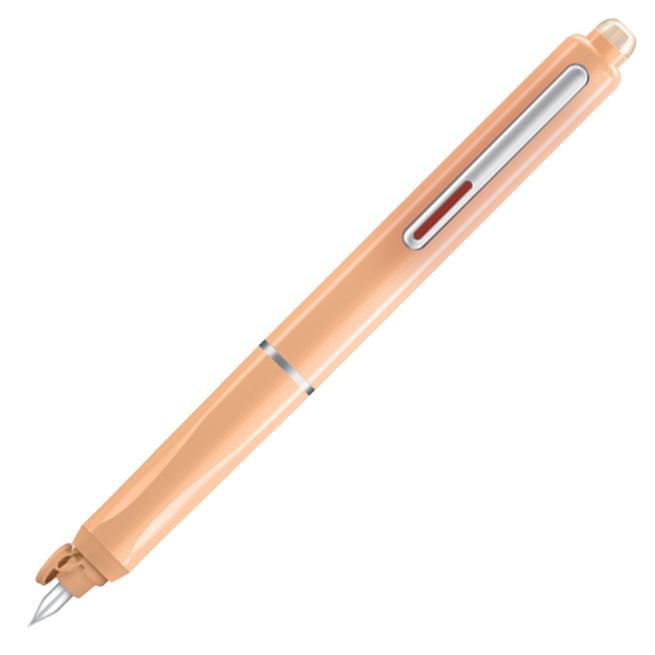 NALIV PERO CLICK WRITECH W-784 NARANČ. + 5 PATRONA