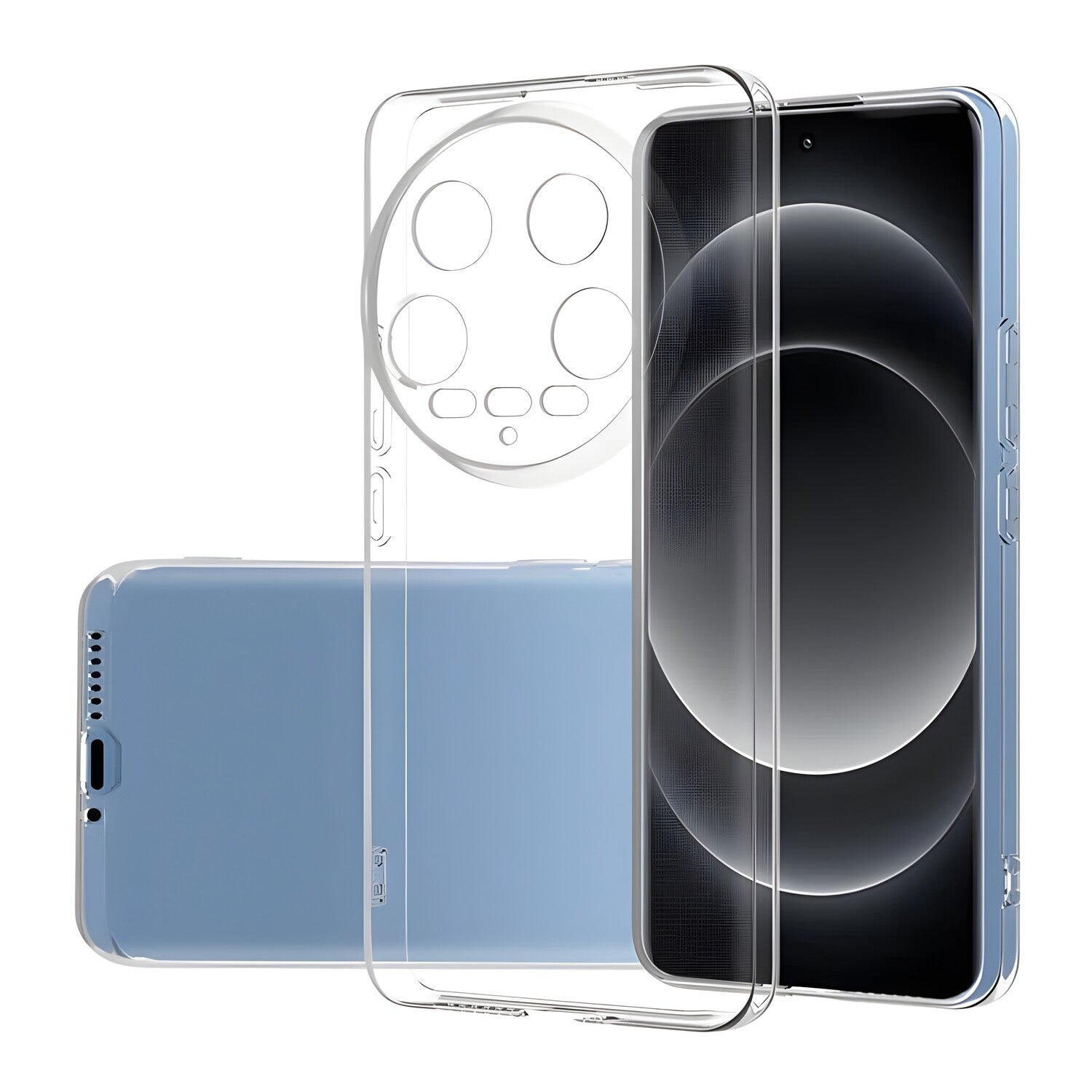 Przezračno zaštitno kućište za Xiaomi 14 Ultra - Prozirna KP33862