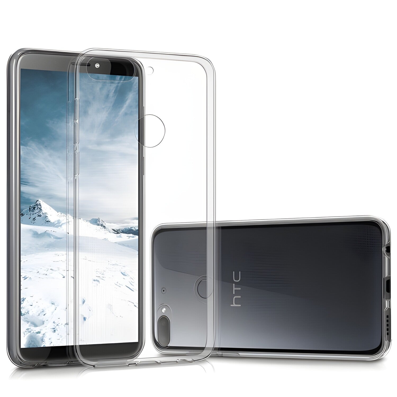 Przezračno zaštitno kućište za HTC Desire 12 - Prozirna KP13797