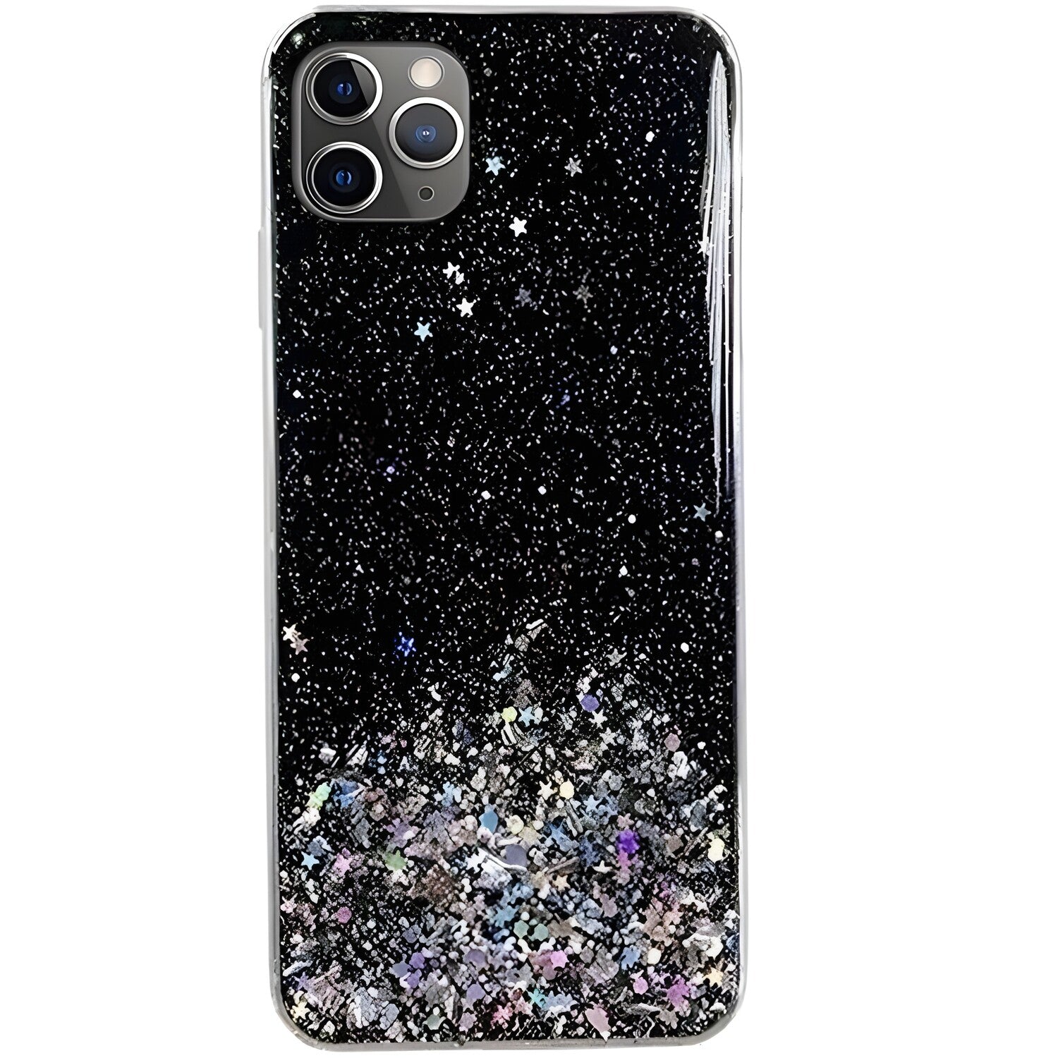 Wozinsky Star Glitter silikonska futrola za Apple iPhone 13 Pro Max - Crna KP13978