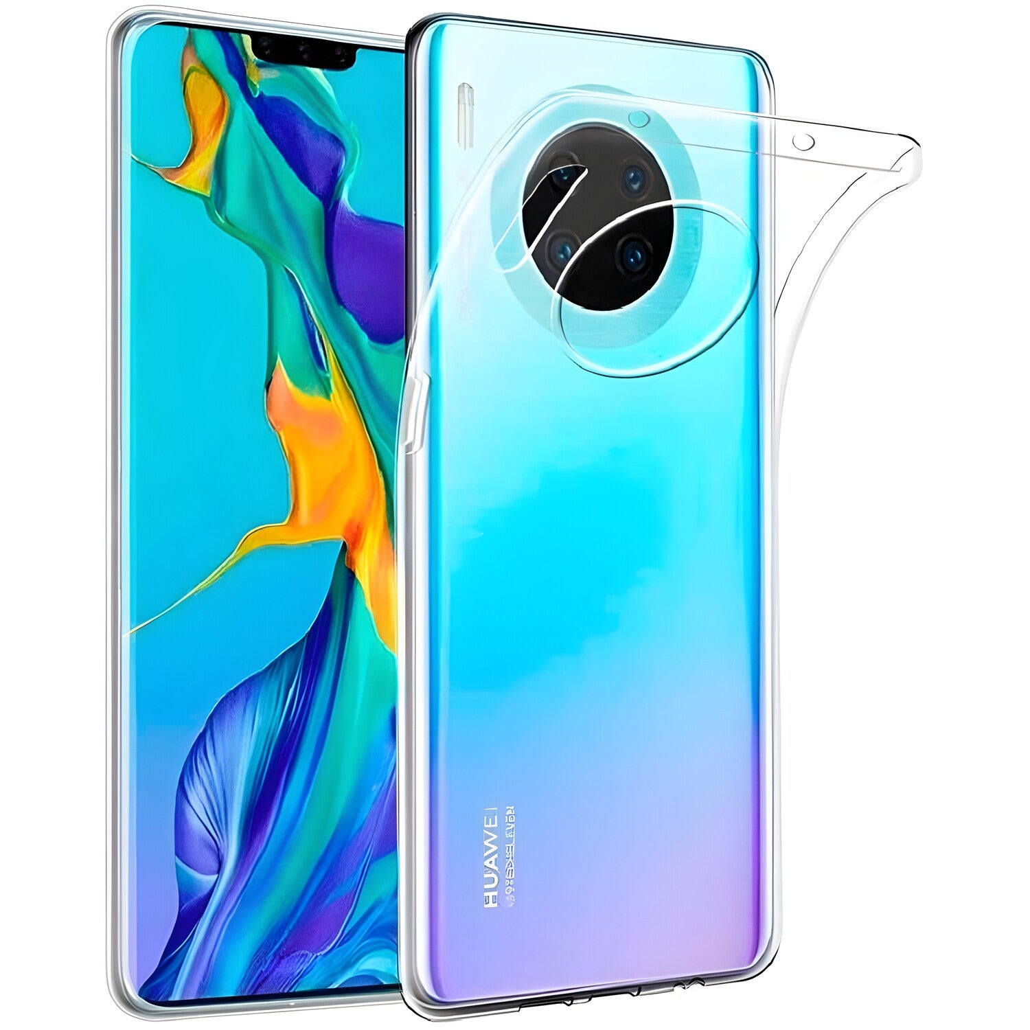 Przezračno zaštitno kućište za Huawei Mate 30 - Prozirna KP17732