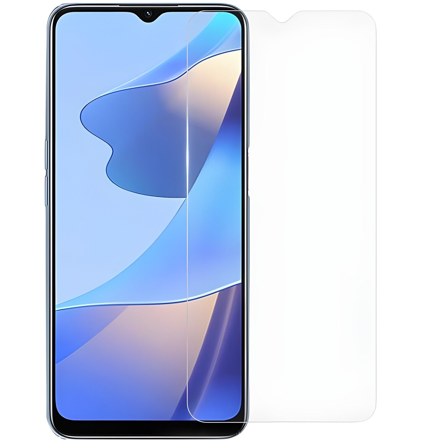 Kaljeno staklo GOLD 9H za Oppo A16/A53S 5G/A55 5G - Prozirna KP18171