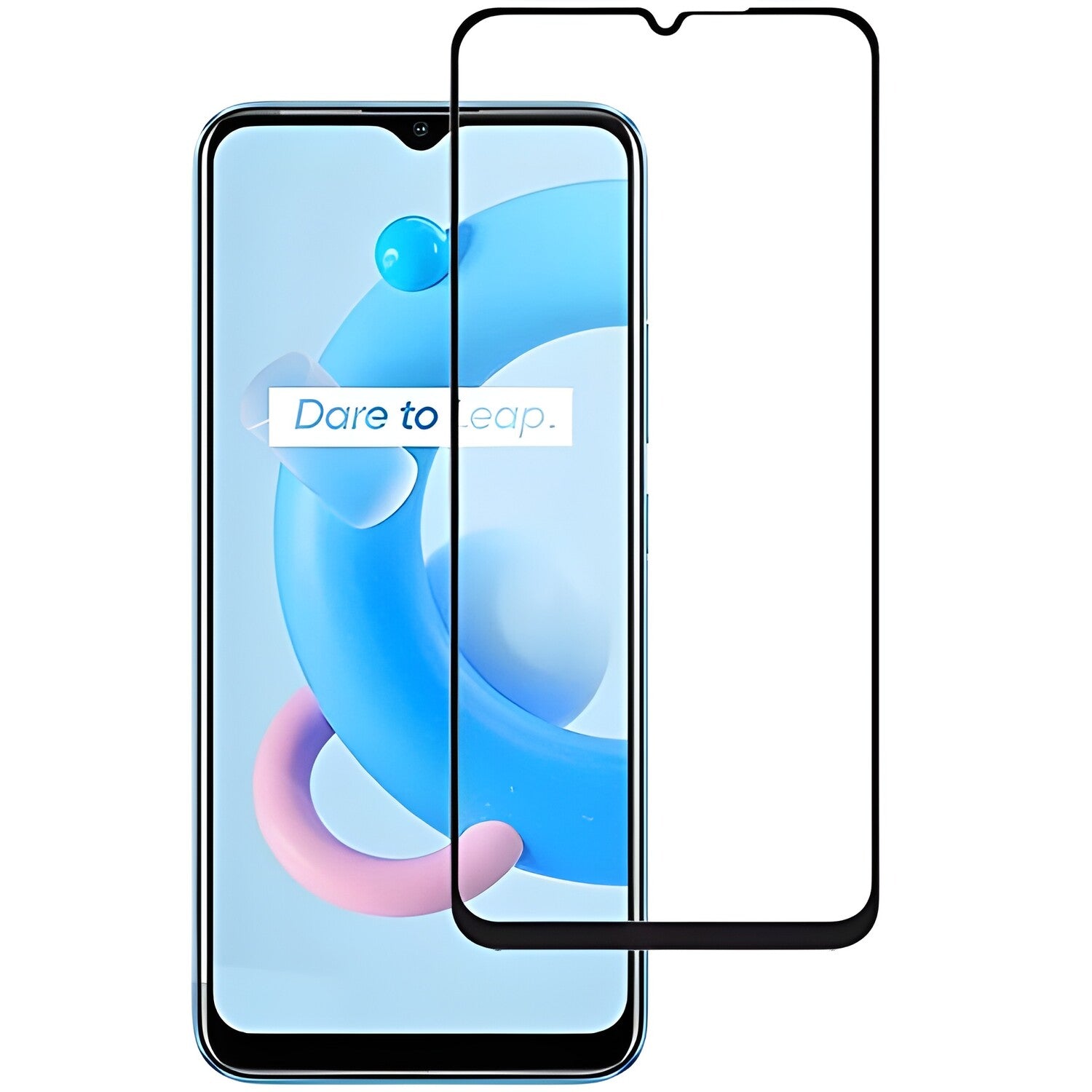 Flexibilna zaštitna folija za Realme C21 - Crna KP19050