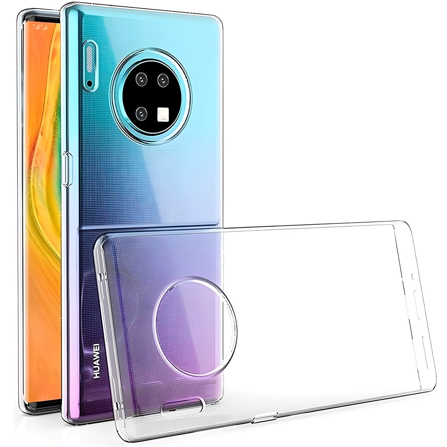 Przezračno zaštitno kućište za Huawei Mate 30 - Prozirna KP19213