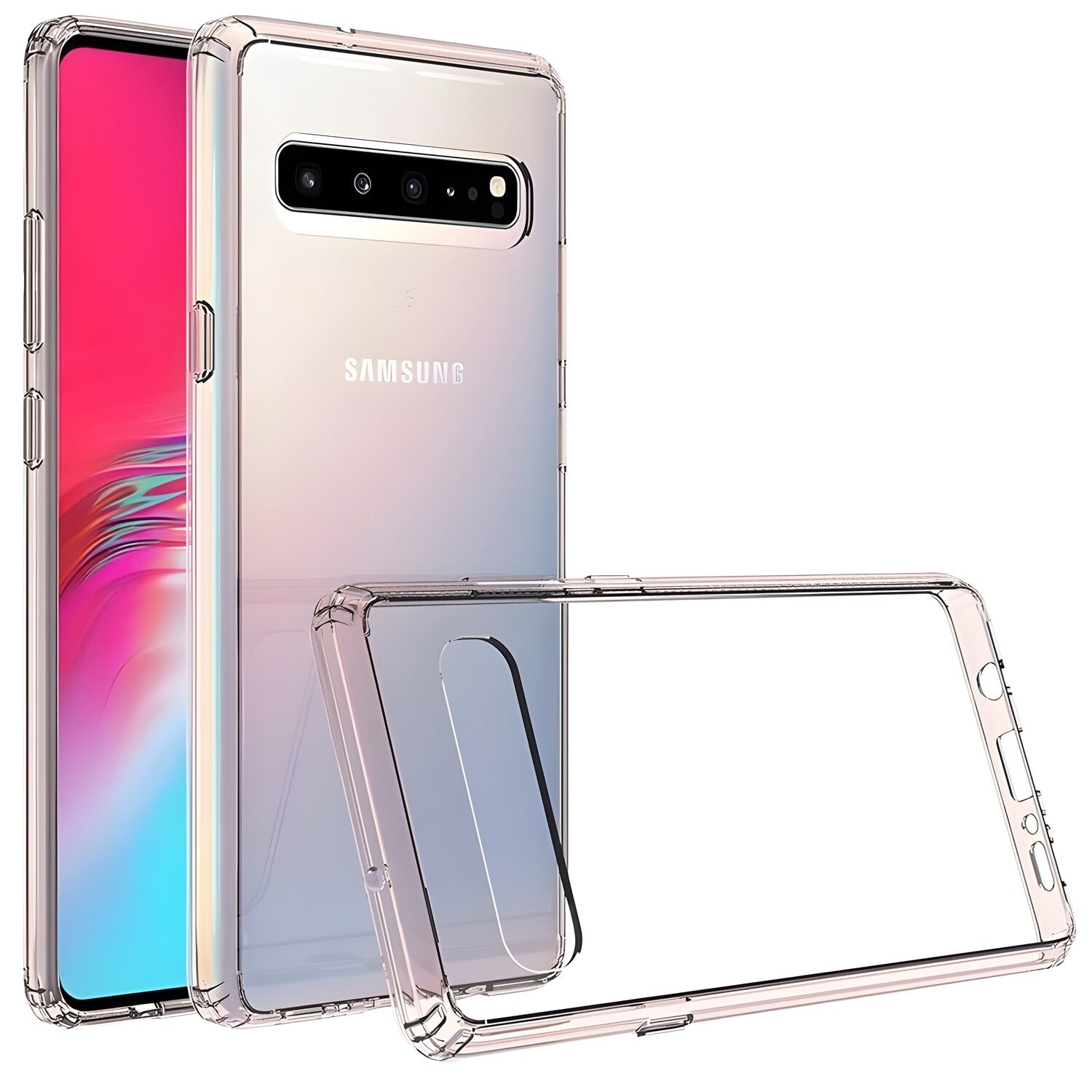 Przezračno zaštitno kućište za Samsung Galaxy S10 5G - Prozirna KP19216
