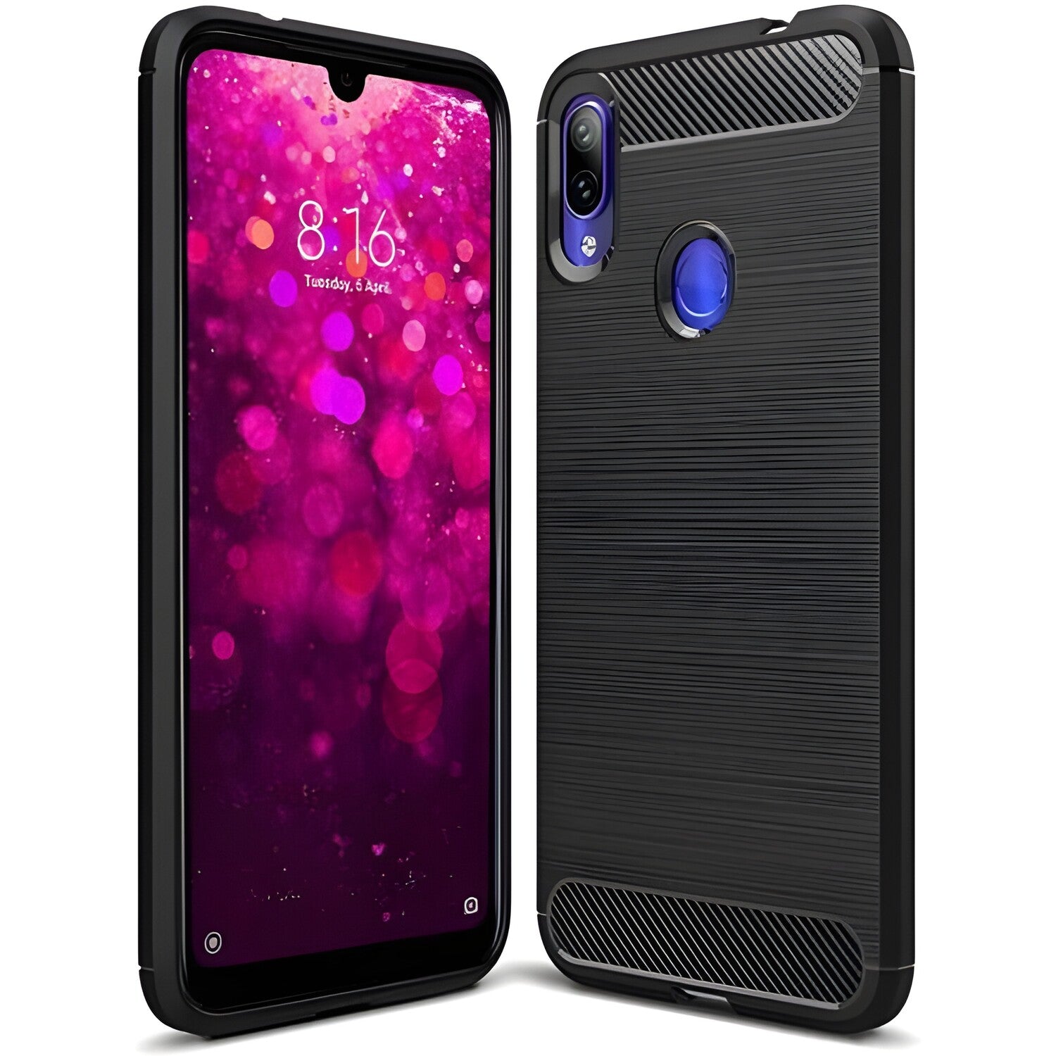 Futrola Carbon Shield TPU za Xiaomi Redmi Y3 - Crna KP19373