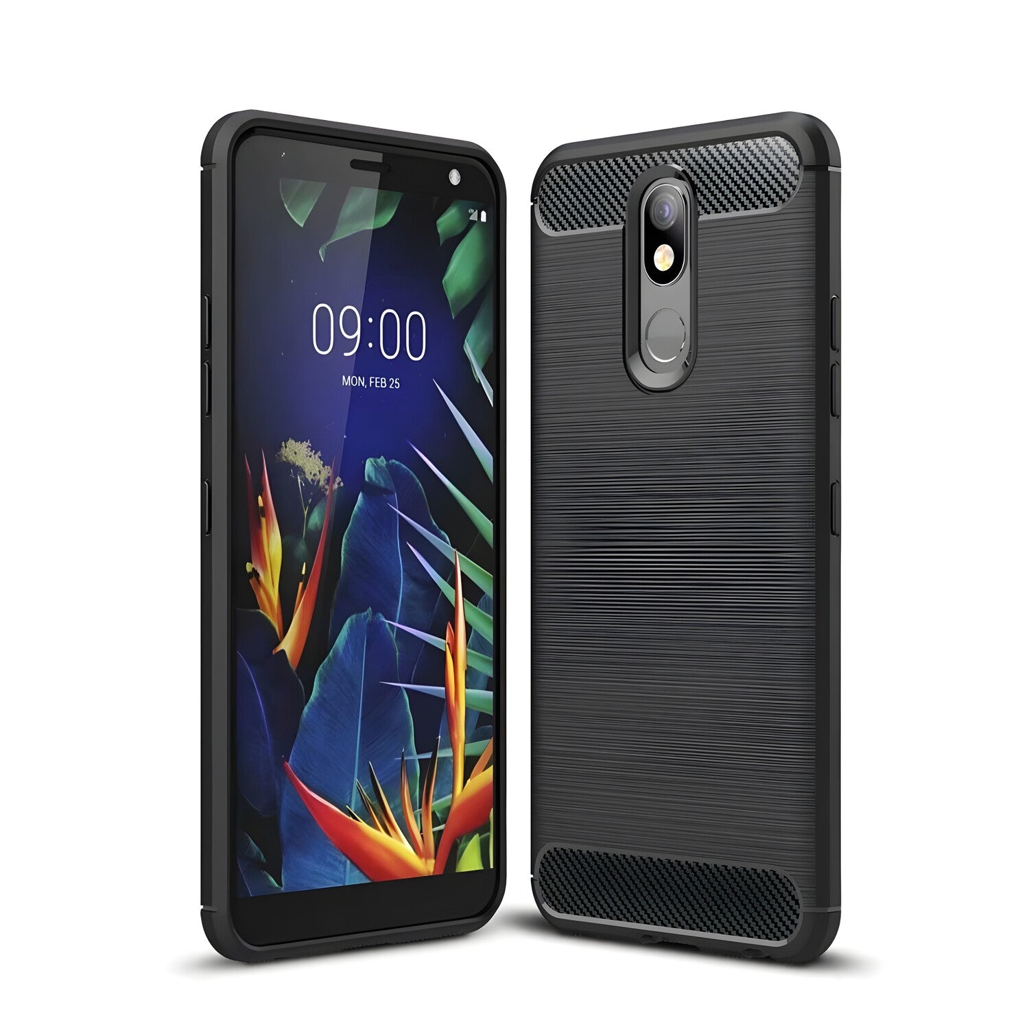 Ipaky Carbon futrola za Huawei Mate 10 Lite - Crna KP19684