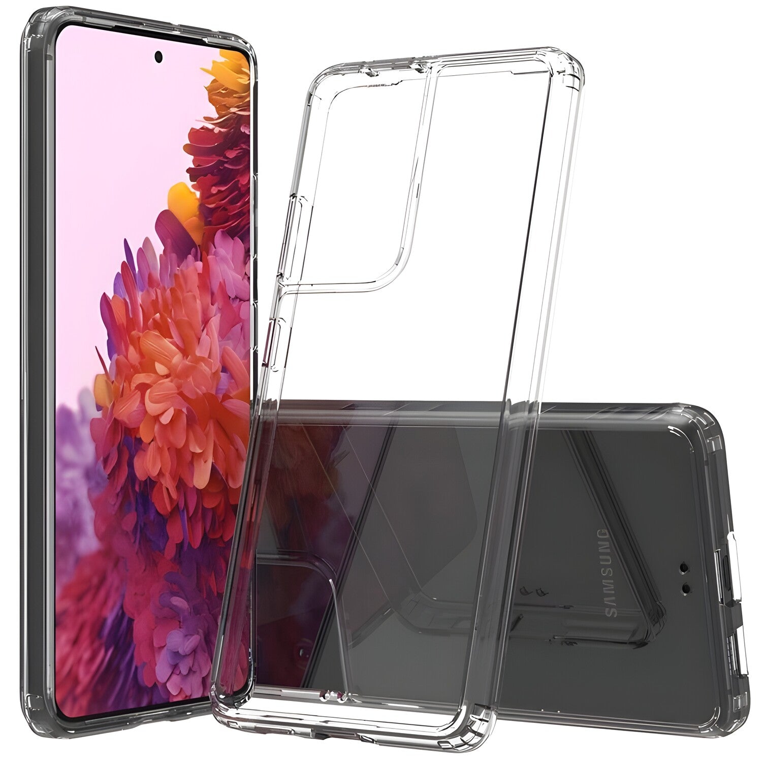Przezračno zaštitno kućište za Samsung Galaxy S21 FE - Prozirna KP22112