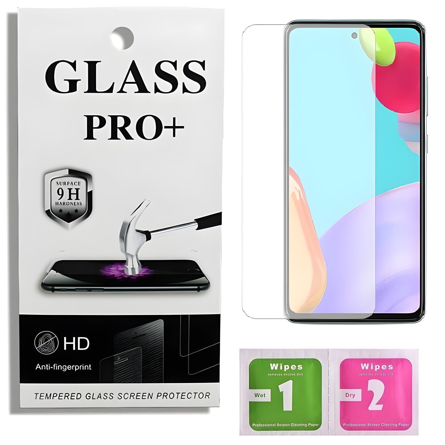 Prémično zaštitno staklo 9D Izmael za Samsung Galaxy A52 5G/Galaxy A52 4G/Galaxy A52s 5G - Prozirna KP23096