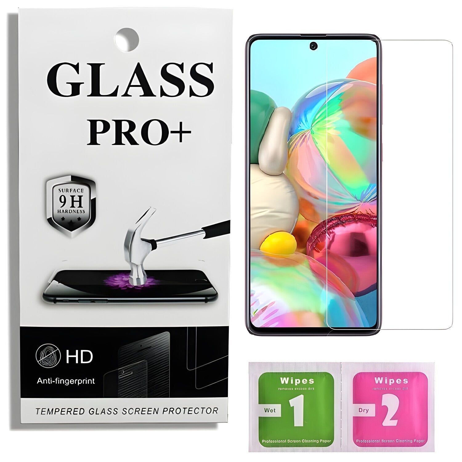 Prémično zaštitno staklo 9D Izmael za Samsung Galaxy A71/Galaxy A71 5G - Prozirna KP23100
