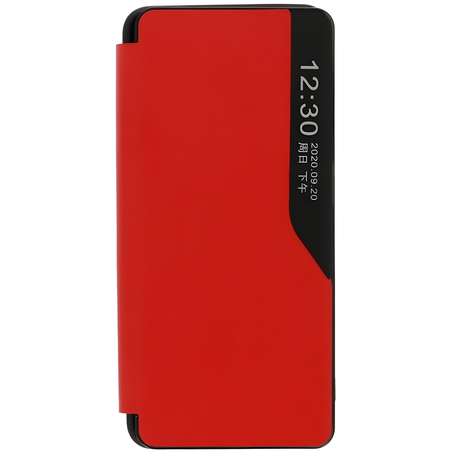 Elegantna knjižna futrola View Case za Xiaomi Redmi Note 9 - Crvena KP23502