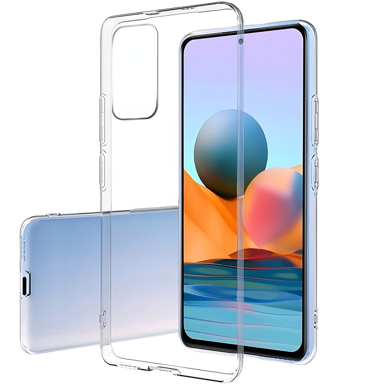 Przezračno zaštitno kućište za Xiaomi Redmi Note 10 4G/Redmi Note 10S - Prozirna KP23523